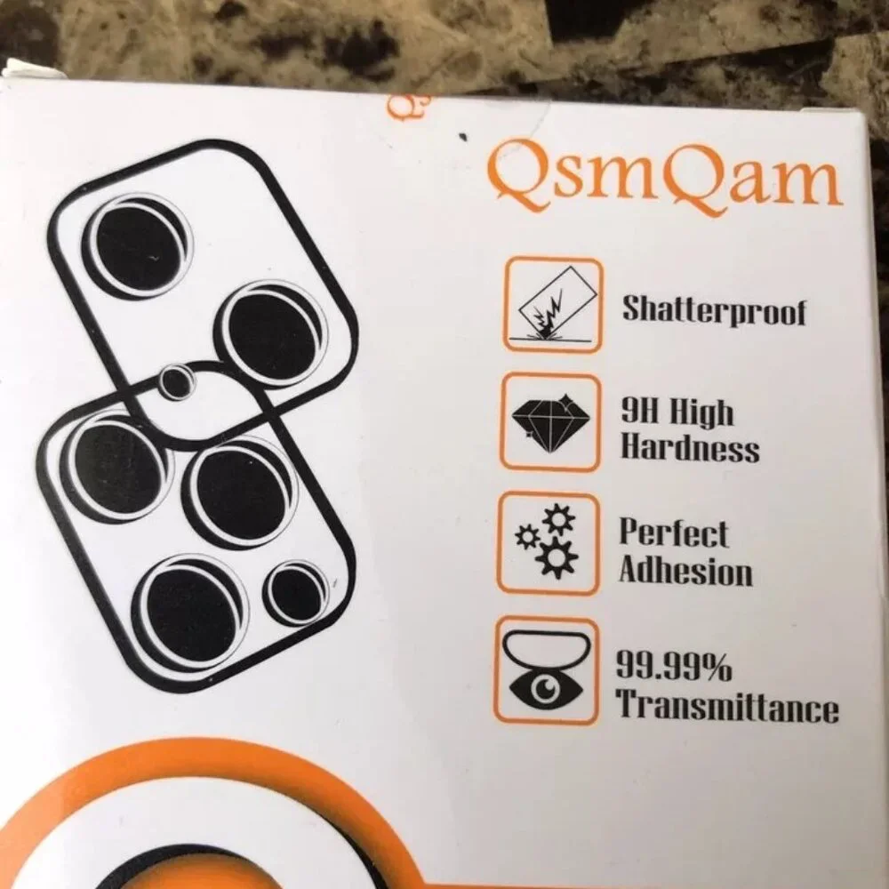 QsmQam [3x3Pack] Camera Lens Protector iPhone 14 Pro 6.1